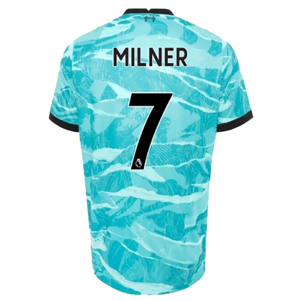 Camiseta Liverpool NO.7 Milner 2ª 2020-2021 Azul